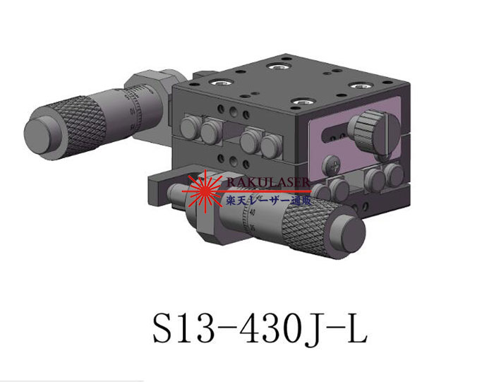 二軸手動微調整プラットフォーム XY 軸 調整架 S13-430J(L,C,R) 40*40